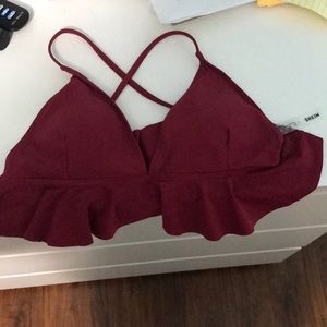 Shein bikini top size large